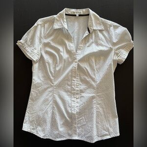 Express Short Sleeve Fitted Button Down
